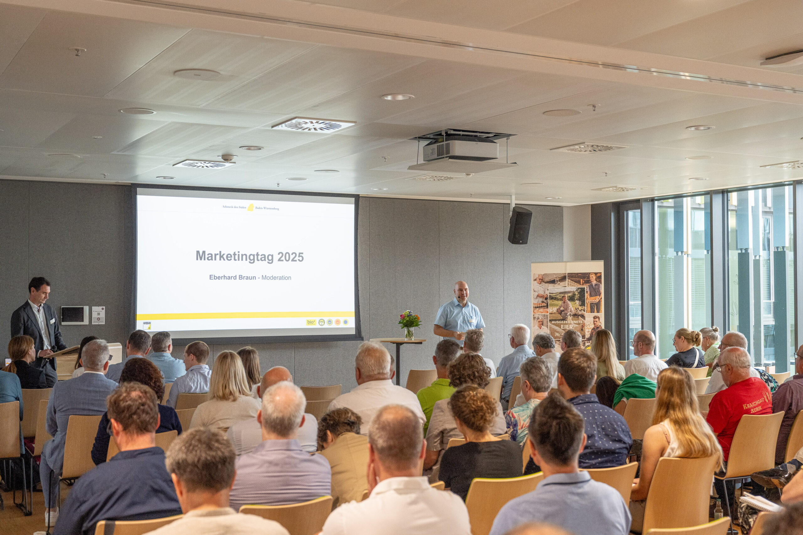 Moderation Eberhard Braun am Marketingtag 2025
